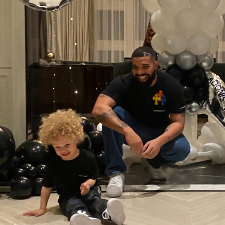Drake’s Instagram Of Adonis’ Third Birthday Party Is So Adorable