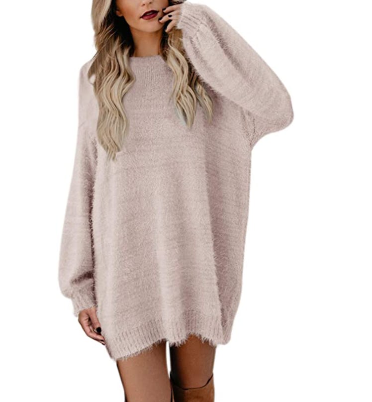 Meenew Pullover Sweater Dress