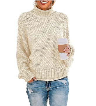 ZESICA Turtleneck Sweater
