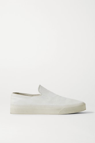 Marie H Canvas Slip-On Sneakers