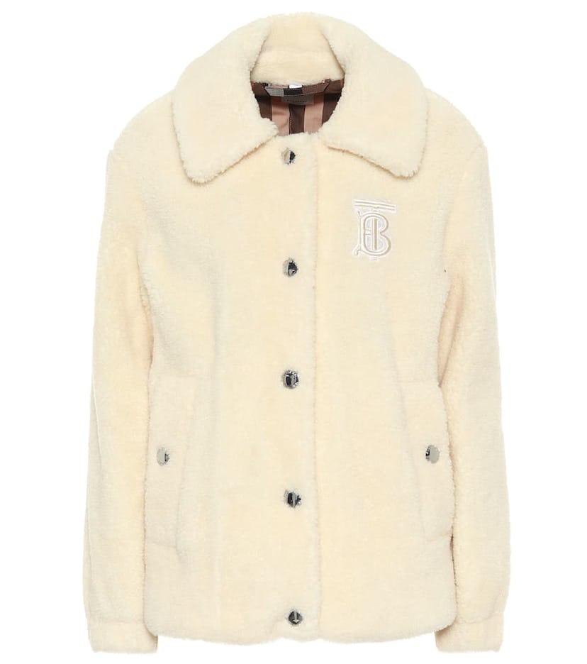 Wool-Blend Fleece Jacket