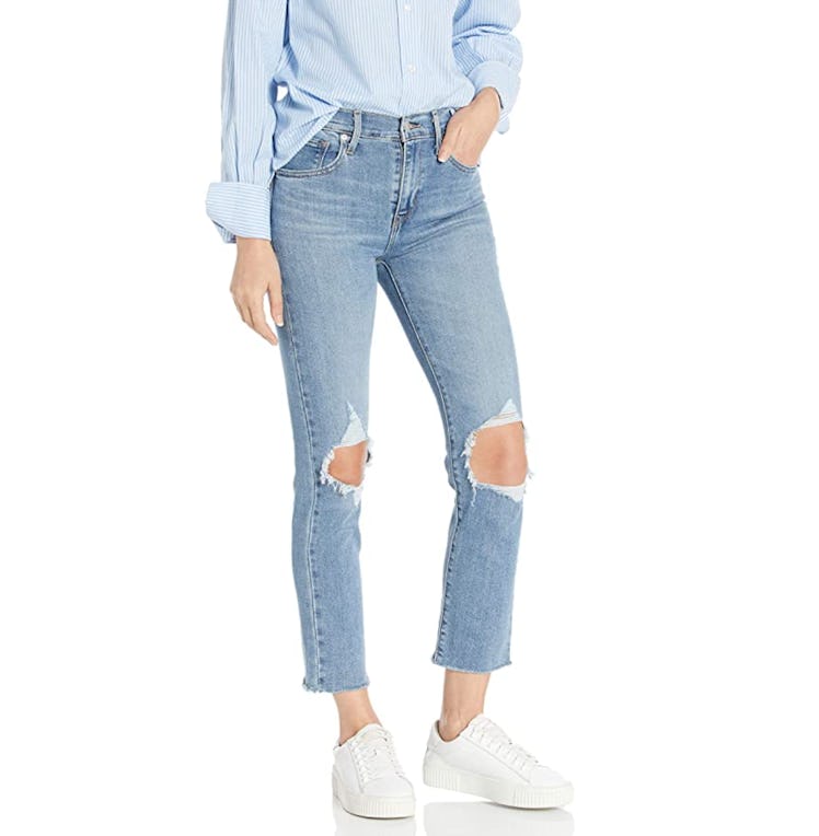 Levi's Women's 724 High Rise Straight Crop Jeans