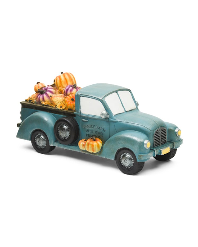 Harvest Moon - 16in Truck With Pumpkins