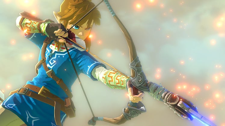 zelda breath of the wild link bow and arrow