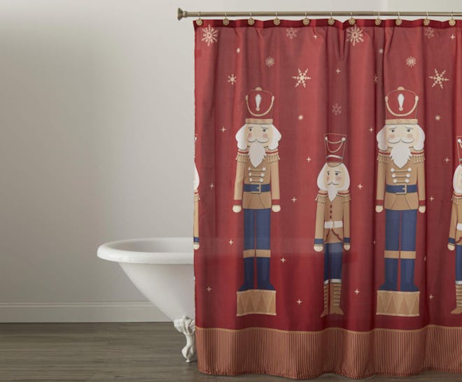 Nutcracker Shower Curtain Set