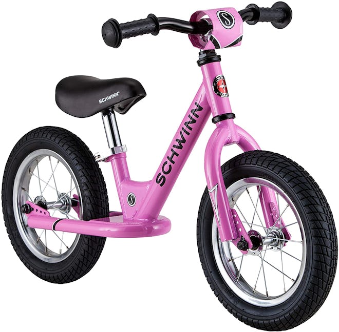 Schwinn Skip Toddler Balance Bike, 12-Inch Wheels, Beginner Rider Training, Multiple Colors