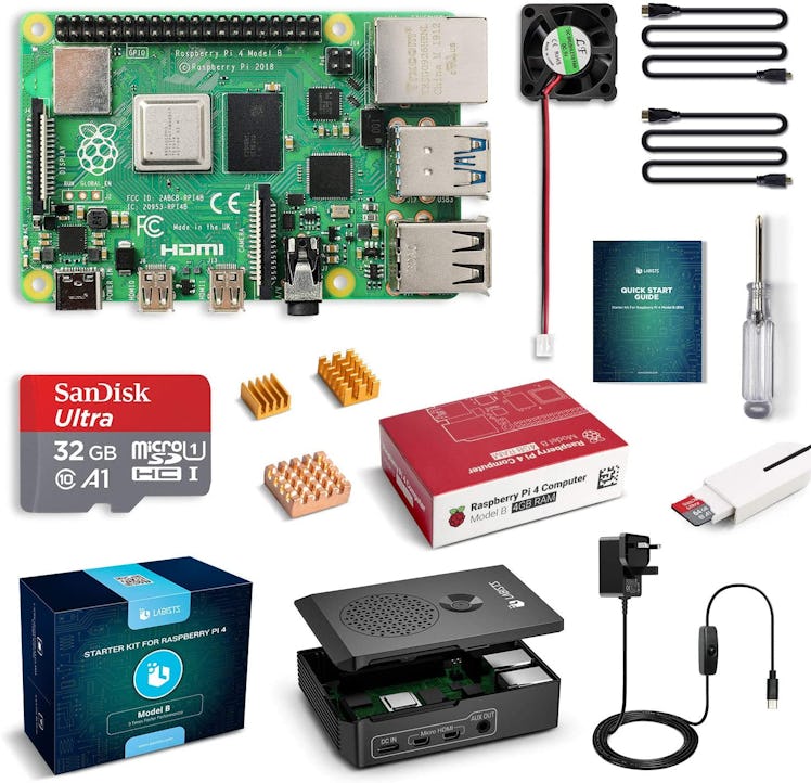 Labists Raspberry Pi 4 Model B Starter Kit