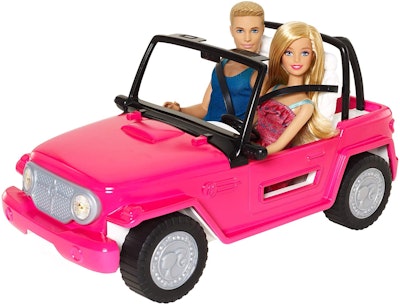 Barbie Beach Cruiser and Ken Doll