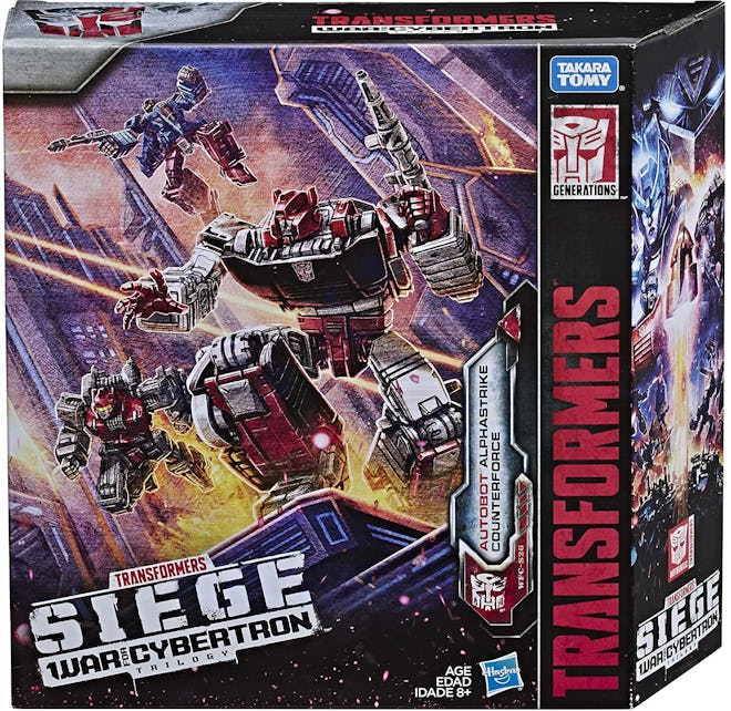 Transformers Toys Generations War for Cybertron Deluxe Wfc-S26 Autobot Alphastrike Counterforce 3 Pa...