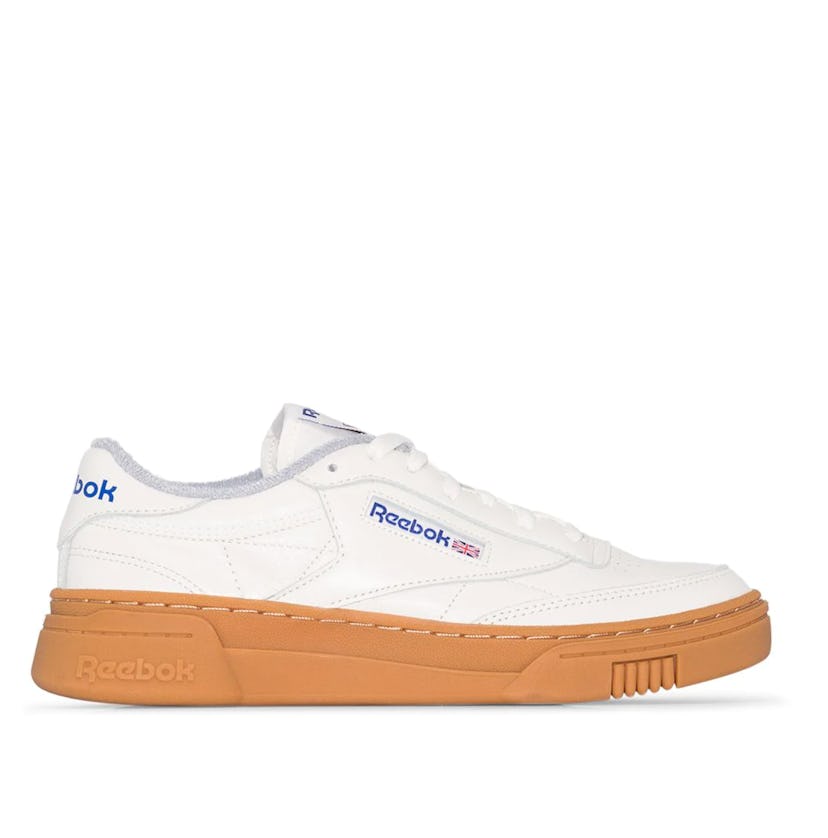 Club C Stacked Leather Sneakers