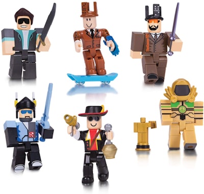 Roblox Action Collection - Legends of Roblox Six Figure Pack [Includes Exclusive Virtual Item]