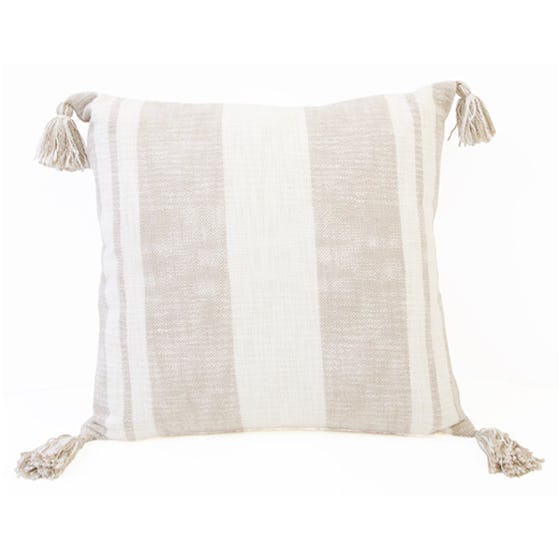 Lucy Cotton Corner Tassel Pillow