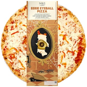 Eerie Eyeball Pizza