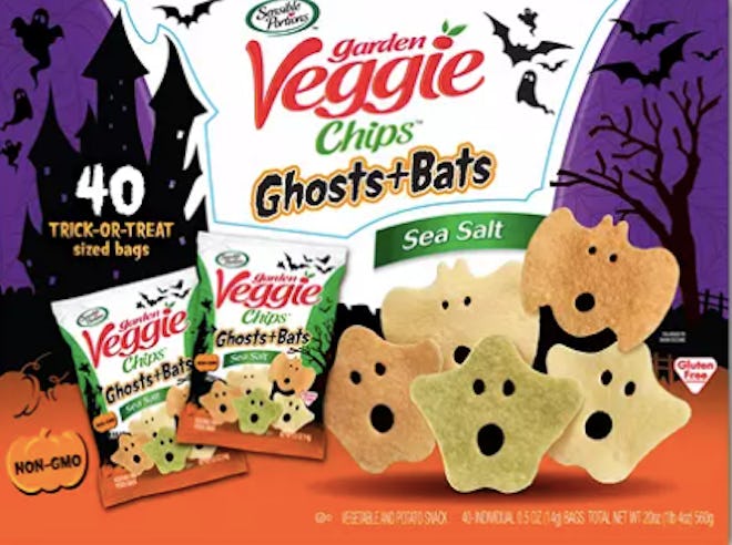 Ghost and Bat Veggie Chips