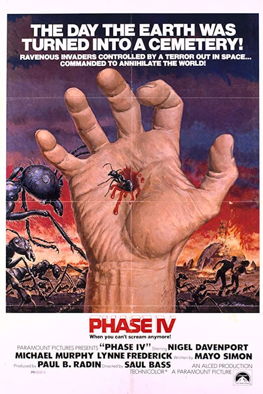 Unlike the work of Saul Bass, this (very cool) poster gives no sense of what Phase IV is like.