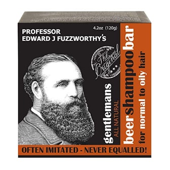 Professor Fuzzworthy's Gentleman's Beer Shampoo Bar, 4.2 oz.