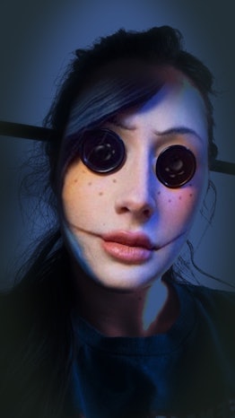 You can transform into characters from scary movies like 'Coraline' and 'It.'
