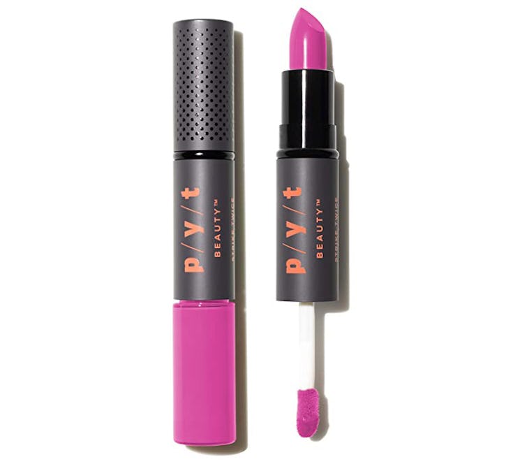 PYT Beauty Double Duty Lipstick + Lip Gloss