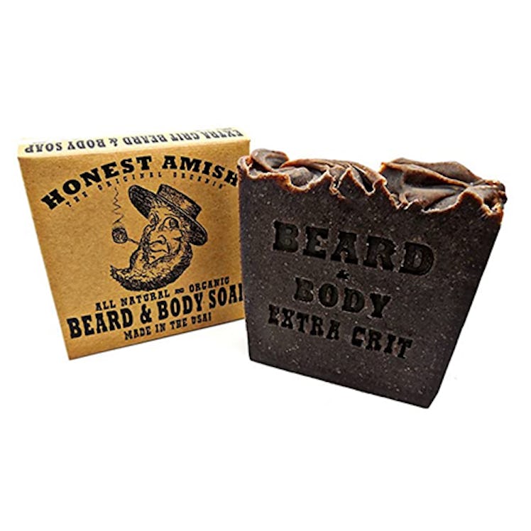 Honest Amish Beard and Body Soap, Extra Grit, 5.6 oz.