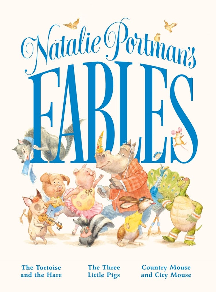The cover of Natalie Portman's Fables 