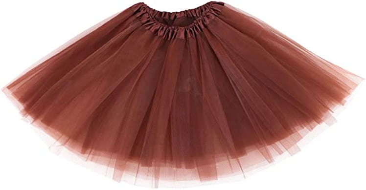 Simplicity Women's Adult Classic Elastic 3 or 4 Layered Tulle Tutu Skirt