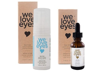 We Love Eyes All Natural Tea Tree Eyelid Cleansing Kit 