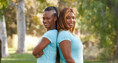 Kellie Wells-Brinkley and LaVonne Idlette from The Amazing Race via the CBS press site