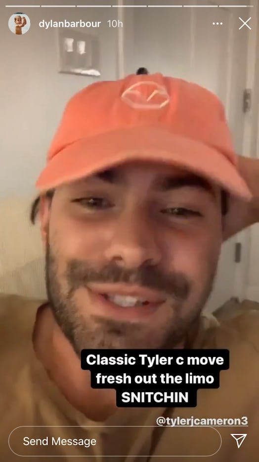 Dylan Barbour comments on The Bachelorette's new Tyler C.