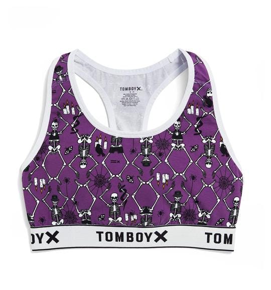 Racerback Soft Bra - X= White – TomboyX