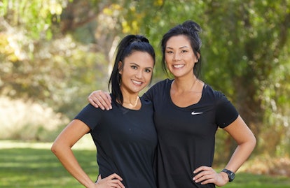 Michelle and Victoria Newland from The Amazing Race via the CBS press site