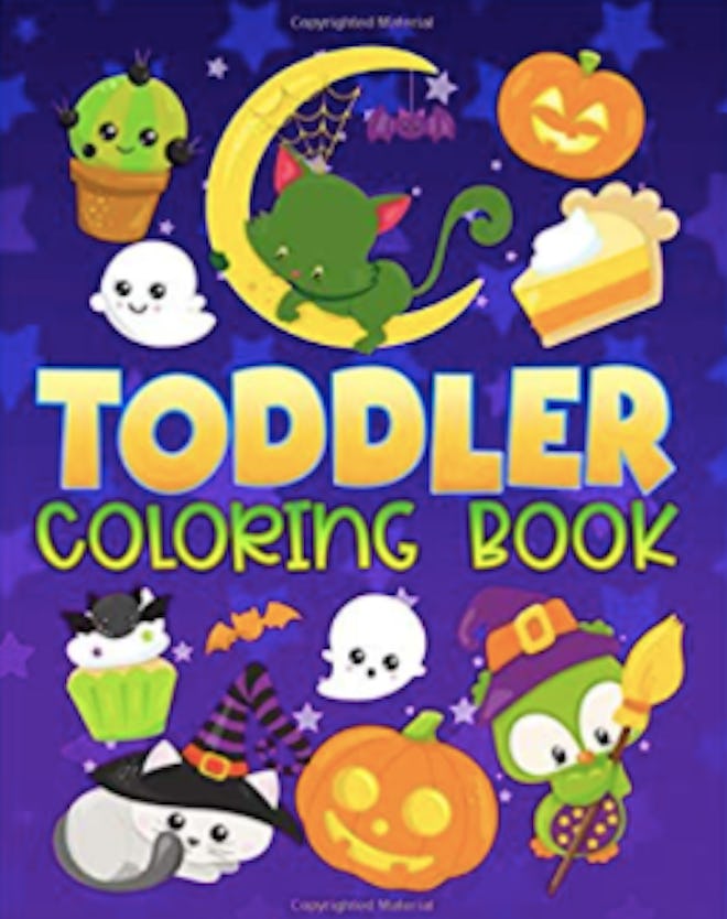 Toddler Halloween Coloring Book 