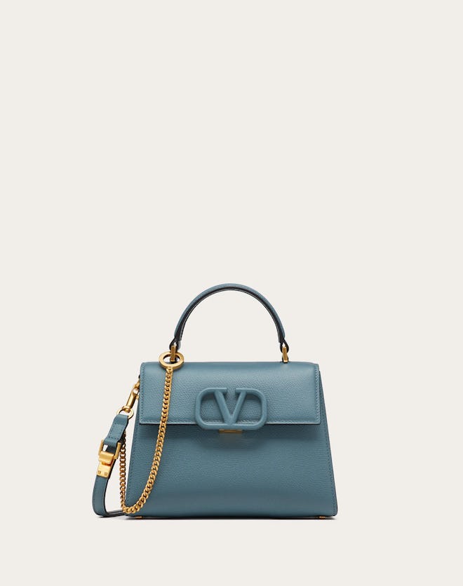 SMALL VSLING GRAINY CALFSKIN HANDBAG