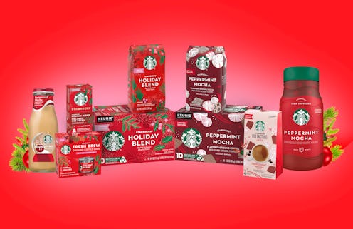 Starbucks holiday grocery products are already back in stores.