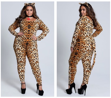 Plus Size Sexy Cougar Costume
