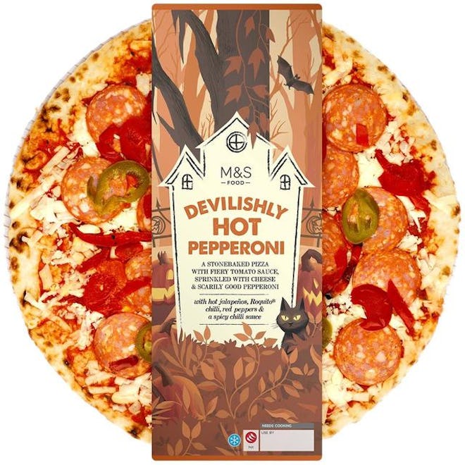 Devilishly Hot Pepperoni Pizza