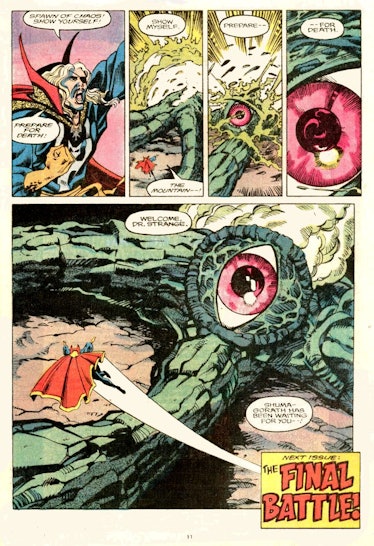 doctor strange mcu shuma-gorath marvel comics wandavision