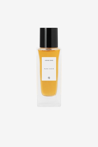 Anine Bing's new Pure Noir fragrance in bottle.