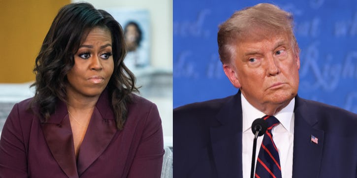 These Michelle Obama Quotes About Donald Trump Don't Hold Back