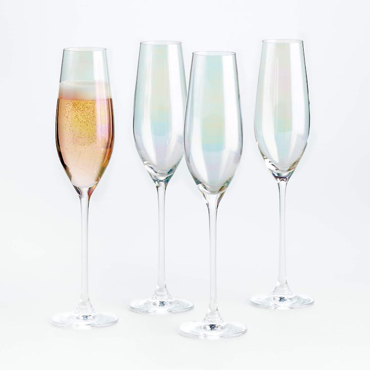 Lunette Champagne Glasses, Set of 4