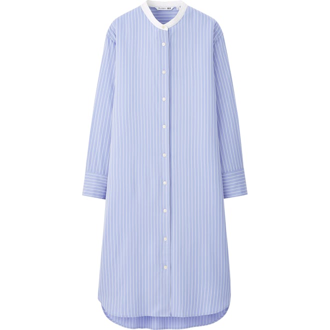 JW Anderson Grandad Collar Shirtdress