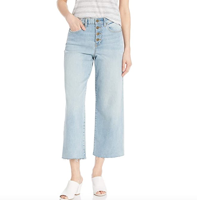 Daily Ritual Wide-Leg Crop Jean