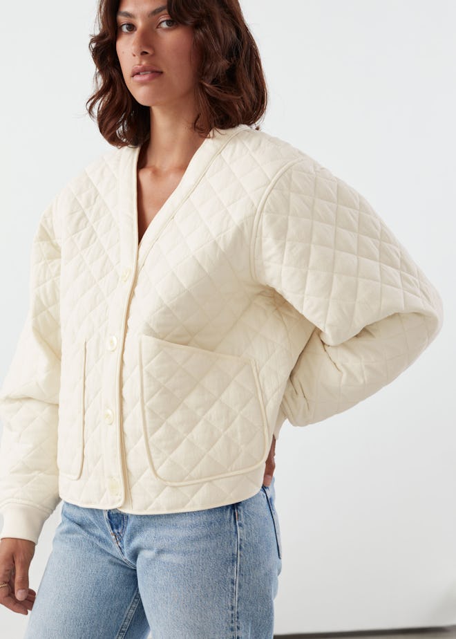 Boxy Quilted Jacket