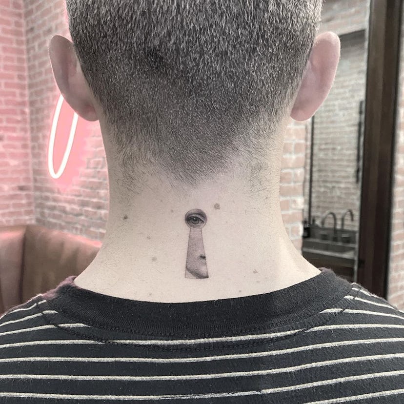 Joe Jonas's neck tattoo is allegedly of Sophie Turner.