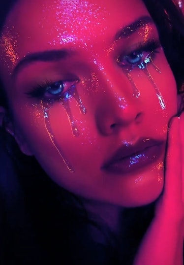 Instagram's Halloween filters include a glitter look that looks like Zendaya in 'Euphoria.'