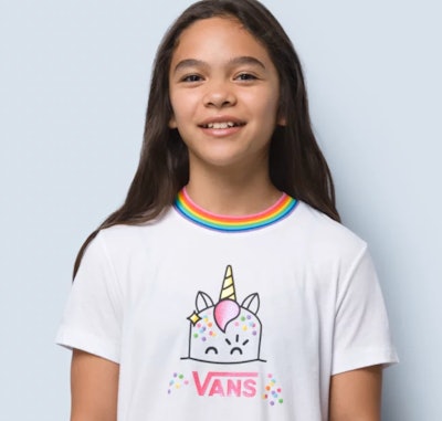 Vans X FLOUR SHOP Girls Cara Tee