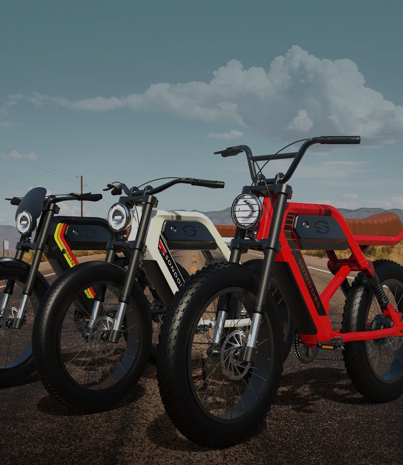 Sondor's new MadMods electric moped.