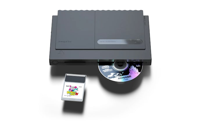 Analogue Duo with CD and game cartridge