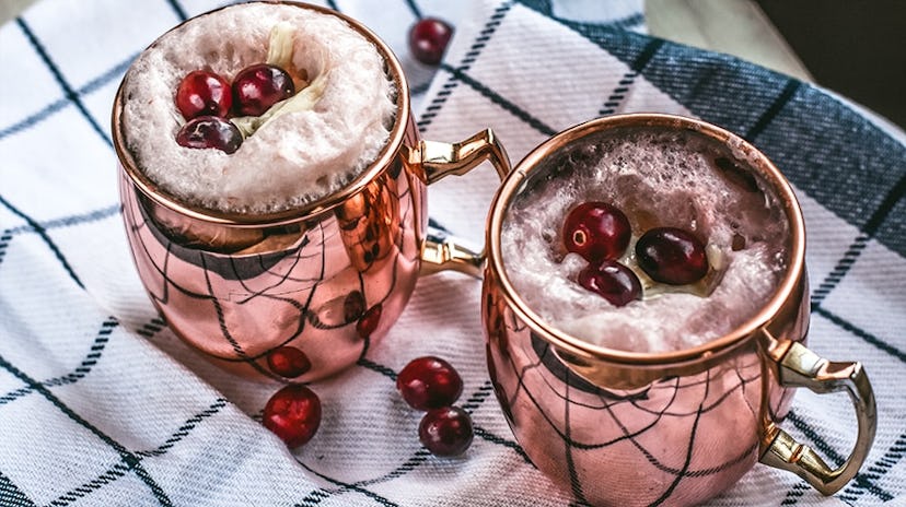 Creepy Cranberry moscow mule