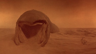 The sandworm in 'Dune' 1984.
