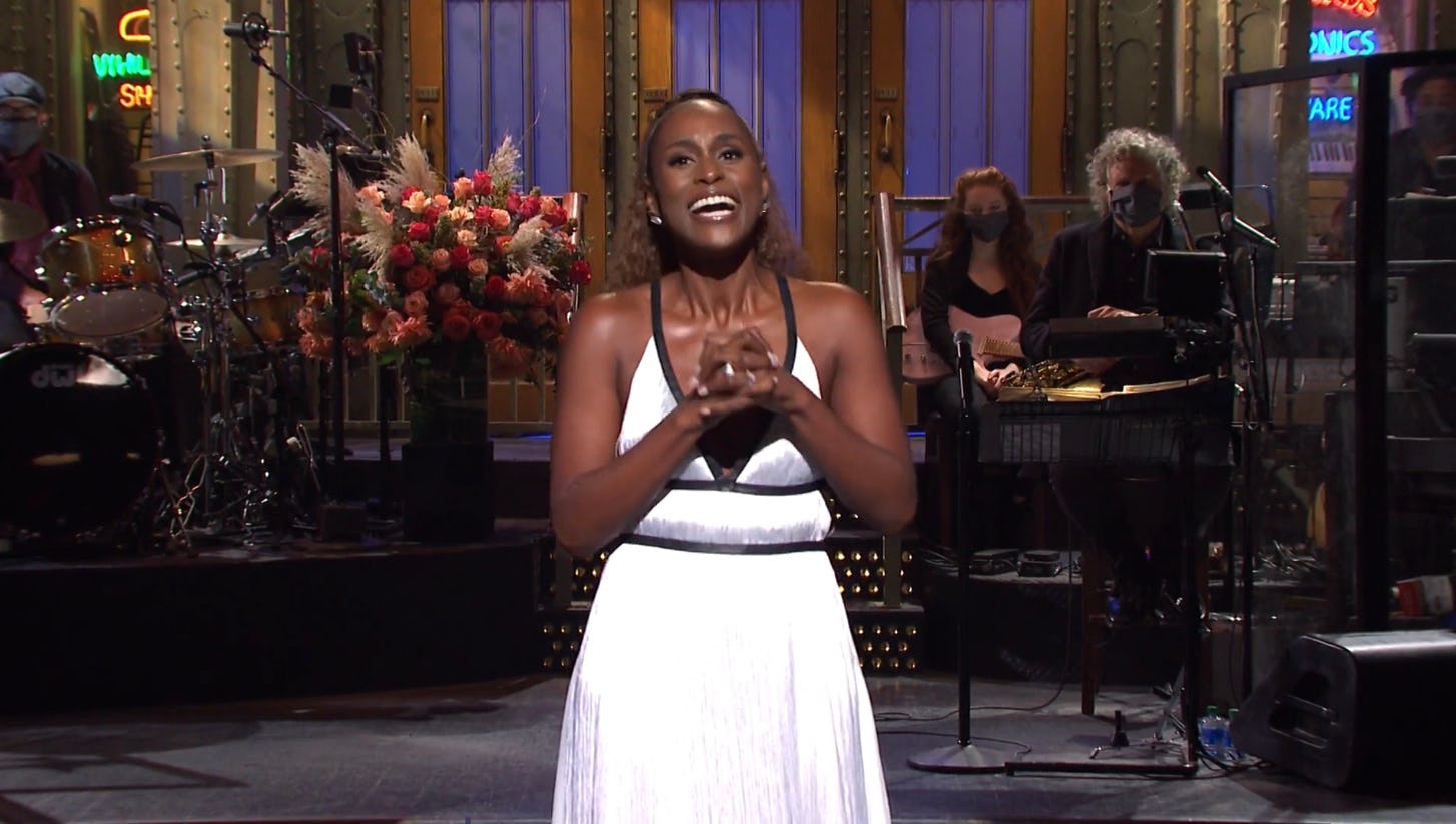 Issa Rae hosting 'SNL' on Oct. 17.
